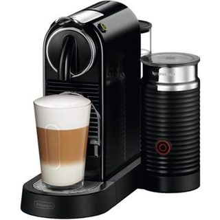 Machine à café - DeLonghi - Nespresso CitiZ EN 267.BAE - 19 bar - Noir - Buse vapeur Cappuccino