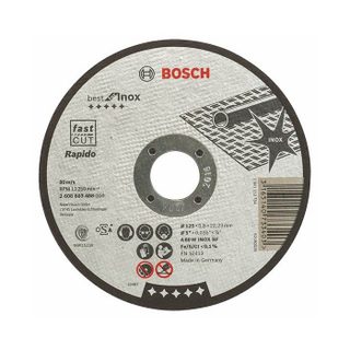 Bosch Disque BEST à tronçonner à moyeu plat Spécial inox 125X0.8 MM - 2608603488