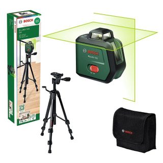 Laser lignes BOSCH - PLL 360-15G - Avec un trépied TT 120 un manuel dutilisation housse de protection batterie Li-ion
