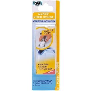 Mastic pour bonde - à poser