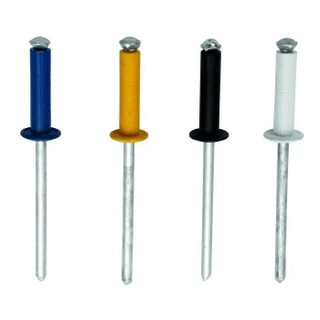 RAPID Rivets automobile 4 couleurs 48x16mm en alu
