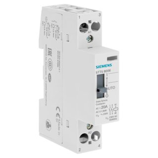 SIEMENS Contacteur J/N 20A 2NO - Contacteur jour / nuit 20 A