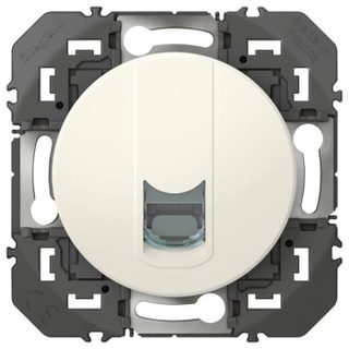 Prise RJ45 CAT6 STP - LEGRAND - Compo Dooxie - Blanc - Vertical - 2P+T
