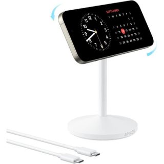 Chargeur induction - ANKER - MagGo - 15W - Compatible MagSafe - Rotation 360°