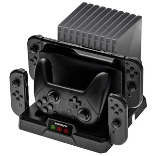 Chargeur double pour Nintendo Switch - Snakebyte DUAL CHARGE:BASE S