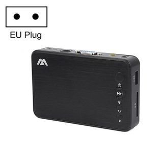 Mini Lecteur Multimédia Full HD 1080P HDd Carte SD USB Sortie HDMI Vga + SD 8Go YONIS
