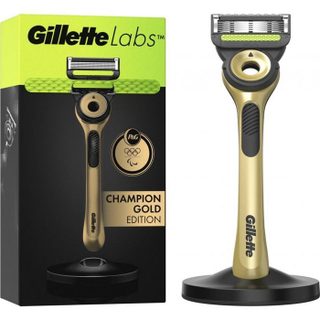 Gillette Labs Rasoir pour homme avec barre d'exfoliation + 1 recharge