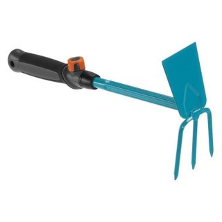 Serfouette à fleurs Combisystem® GARDENA - Acier enduit - Outil pour travaux de sol - Garantie 25 ans