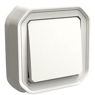 LEGRAND Interrupteur ou va-et-vient étanche Plexo - 10A - Blanc