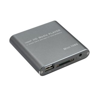 Media Center Lecteur Tout Format Full HD 1080P Disque Dur Carte SD Et Clé USB + SD 32Go YONIS