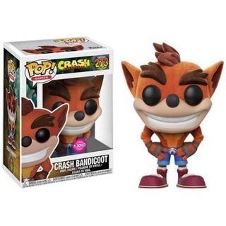 Figurine - Funko Pop! - Crash Bandicoot - Edition Exclusive - Flocked - Enfant Mixte