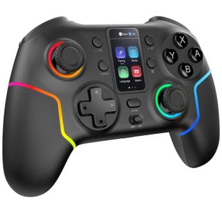 Mars Gaming MGP-V3 — Manette sans fil Bluetooth ARGB compatible Switch/Switch 2/PC/Android/iOS (13+) noire