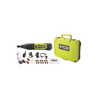 Mini-outil multifonction - RYOBI - 12V - 5 000-35 000 tr/min - Changement daccessoires sans outil - Coffret avec 35 accessoires