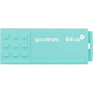 Clé USB - GOODRAM - UME3 Care (UME3-0640CRR11) - 64 Go - USB 3.2 Gen 1 - 60 MB/s - Vert