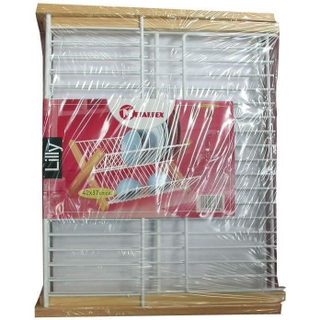 Metaltex Egouttoir pliable cadre en bois 321845 lilly
