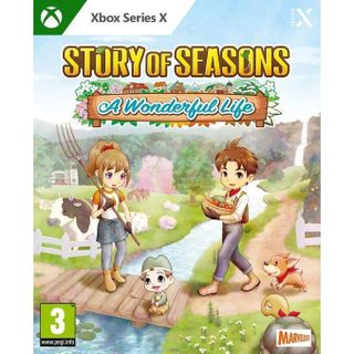 Story Of Seasons A Wonderful Life - Jeu Xbox Series X - Simulation - 7+ - Vallée oubliée - Ferme - Amis