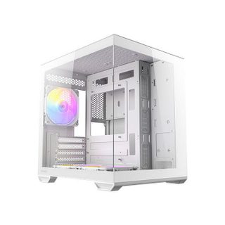 Antec CX60M ARGB Case Mini-Tower Bianco Vetro Temperato USB 3.0 Micro-ATX