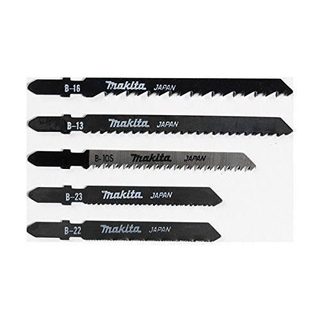 Lames de scie sauteuse - Makita - A-86898 - 5 pièces - Plastique aluminium acier - Outils professionnels