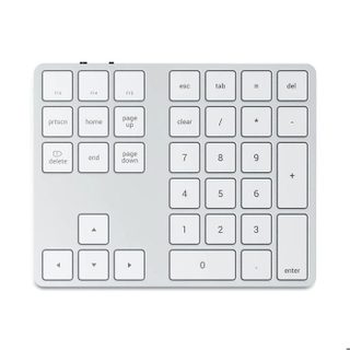 Clavier Bluetooth - SATECHI - Étendu - Pavé numérique complet - Flèches de navigation - Raccourcis MacOS