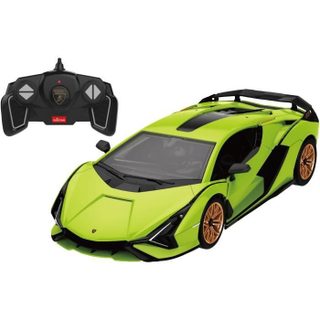 Voiture Télécommandée - TURBO CHALLENGE - Lamborghini Sian - 1/18 - Vert - 85 pièces à monter
