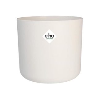 Pot de fleurs - B.FOR SOFT - Plastique - Blanc - Rond - Ø35xH32cm - 100% récyclé - ELHO