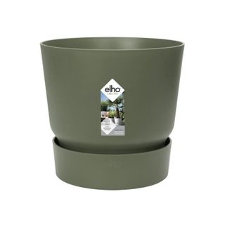 Pot de fleurs - GREENVILLE - Plastique - Vert - Rond - Ø55xH50cm - 100% recyclé - ELHO