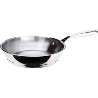 Poêle - INOXIBAR - Ø 26 cm - Manche ergonomique - Tous feux dont induction - Inox