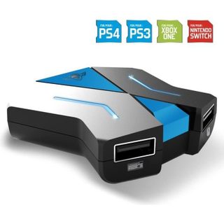Spirit Of Gamer CONVERTISSEUR - CROSSGAME - Compatible NINTENDO SWITCH / PS4 / PS3 / XBOX ONE - Noir - Câble Micro-USB