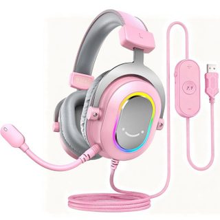 FIFINE - H6 - Rose - Surround 7.1 USB - Micro intégré