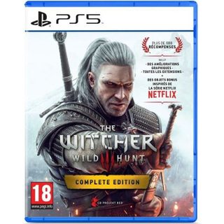 Jeu PS5 - CD PROJEKT RED - The Witcher 3: Wild Hunt Complete Edition - Jeu de rôle - En boîte - Blu-Ray