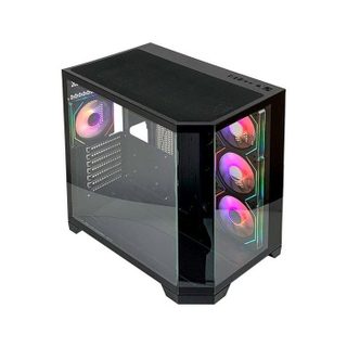 L-LINK Torre L-Link Nova Gaming Cristal Templado Sin Marco 10 Ventiladores ATX 400mm RGB