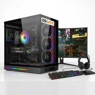 DSGATE gamer DSGate Cloud Digital - Intel Core i5-14400F - RTX 5060 Ti 8 Go - 16 Go DDR4 - SSD 1 To + Écran 24 5 + Combo