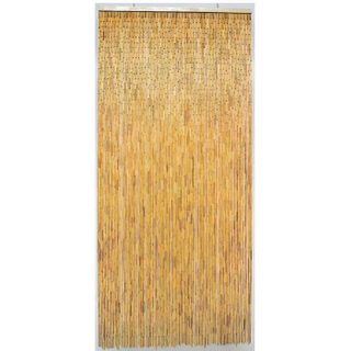 Morel Rideau de porte bambou naturel l.90 x H.200 cm