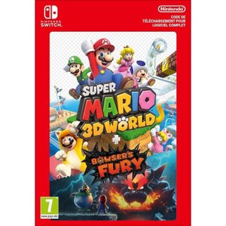 Super Mario 3D World + Bowsers Fury • Code de téléchargement pour Nintendo Switch