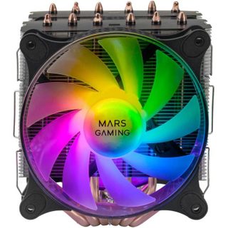 Mars Gaming Ventirad processeur - Mars Gaming - MCPU-XT RGB - - 12 cm - Double tour ARGB silencieux