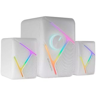 Haut-parleurs Gaming 2.1 - Mars Gaming - MS-H21 - 35W - RGB - Surround 3D