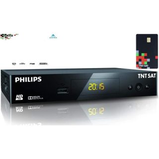 Récepteur Satellite - PHILIPS - DSR 3231T - HD - TNTSAT - Noir