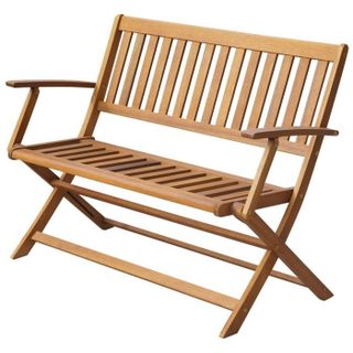 vidaXL Banc de jardin 120 cm Bois dacacia solide