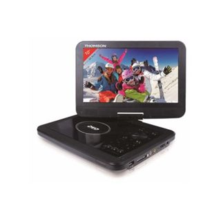 Combiné lecteur DVD - THOMSON - THP370 - Ecran rotatif 10 - Lecteur de carte SD - Port USB