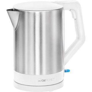 Bouilloire électrique - Clatronic - WKS 3692 - 1 5L - 2200W - Acier inoxydable - Blanc