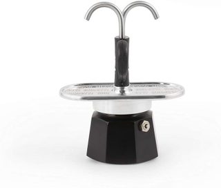Cafetière - Bialetti - Mini Express - Aluminium - 2 Tasses - Réutilisable
