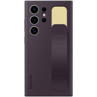 Coque et étui - SAMSUNG - Galaxy S24 Ultra - Silicone - Violet Foncé - Lanière de confort