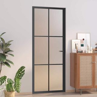 vidaXL Porte intérieure 83x2015 cm mat