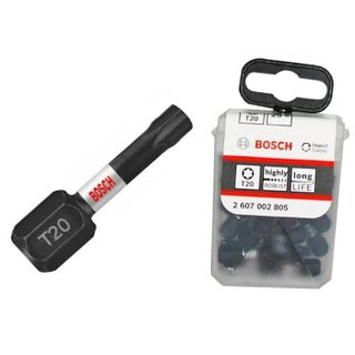 Bosch 2607002805 - Présentoir TICTAC 25x Impact T20 25mm