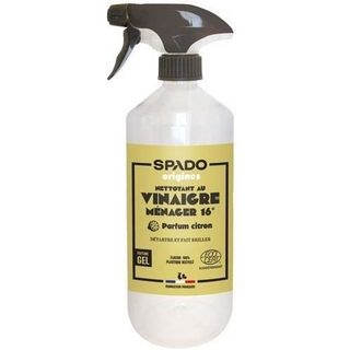 GLOSS - Vinaigre blanc 14° - Gel parfum citron - Détartre et fait briller - Formule naturelle- 750ml - Fabrication Française