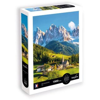 Puzzle - SENTOSPHERE - Calypto - 1000 pièces - Les Dolomites - Italie - Toucher soyeux - Dès 9 ans