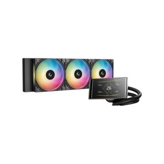 DEEPCOOL liquide CPU - DEEPCOOL - LT360 VISION ARGB - Radiateur 360 mm - Écran LCD 4 5 - 3x ARGB 120 mm