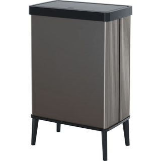 Poubelle sur Pied - VERTO - 54 L - Gris Perle - Curver