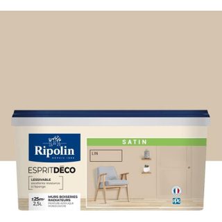 RIPOLIN ESPRIT DECO MULTI SUPPORTS LIN satin 25L