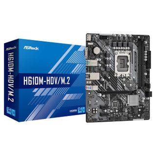 ASRock ASRock - H610M-HDV/M.2 - DDR4 3200MHz - LGA1700 - Micro ATX